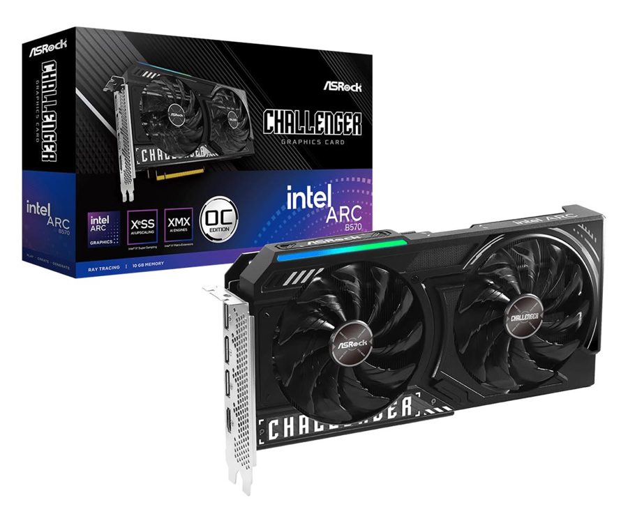 ASRock Intel Arc B570 Challenger OC 10GB Graphics Card | "C0"
