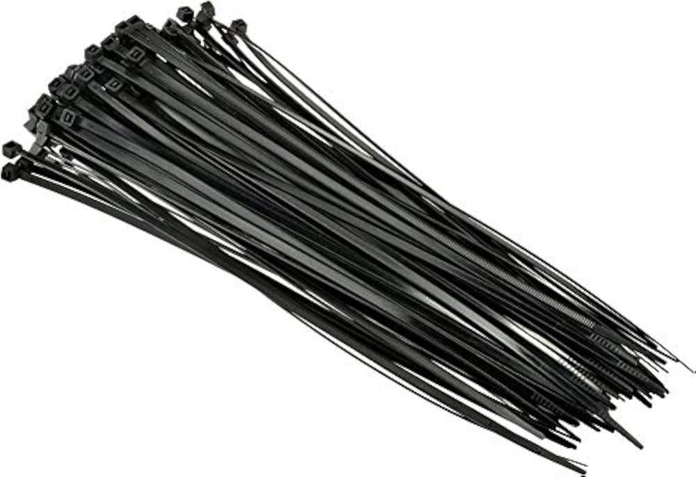 Cable Ties – Black Nylon Pack of 100 | "C4"