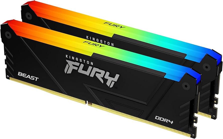 Kingston Fury Beast 16GB DDR4 RGB Memory | "C0"